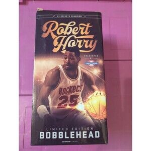 Robert Horry #25 2× Houston Rockets Champion Limited Edition Bobblehead NBA